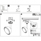 Светильник Paulmann Spot Hemi 5W 3000K 425Lm для шинопровода URail белый