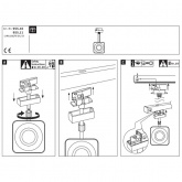 Светильник Paulmann Spot Cube DIM 8W 2700K 520Lm для шинопровода URail белый