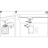 Светильник Paulmann Spot Cube DIM 8W 2700K 520Lm для шинопровода URail белый