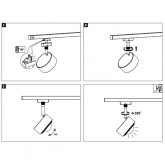 Светильник Paulmann Spot Aldan DIM 9W 2700K 480Lm для шинопровода URail хром матовый