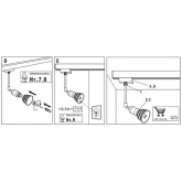 Светильник Paulmann Spot Titurel 1x42W 2800K 625Lm G9 230V для шинопровода URail хром матовый/опал