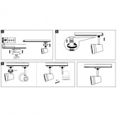 Светильник Paulmann Spot Cone max. 10W 230V GU10 для шинопровода URail хром матовый