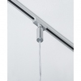 Подвесной светильник Basic 5,5W 2700K 470Lm Е27 для шинопровода URail хром матовый