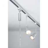 Подвесной светильник Basic 5,5W 2700K 470Lm Е27 для шинопровода URail хром матовый