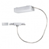 Питание двухфазного шинопровода Paulmann VariLine с проводом 1м max. 2x2000W 230V Pro Rail мат/алюм