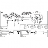 Питание двухфазного шинопровода Paulmann VariLine max. 2x2000W 230V Pro Rail матовый алюминий