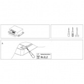 Двухфазный выключатель Paulmann для шинопровода VariLine max. 1x1000W 230V Pro Rail