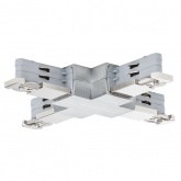 Коннектор Paulmann Х-образный для двухфазного шинопровода VariLine max. 2x2000W 230V Pro Rail