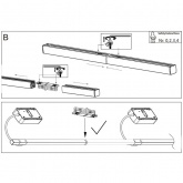 Изолятор Paulmann для двухфазного шинопровода VariLine Pro Rail матовый алюминий