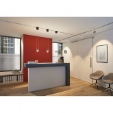 Подвесная стойка Paulmann для двухфазного шинопровода VariLine 125/250mm Pro Rail матовый алюминий