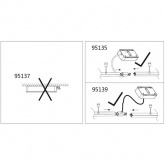 Подвес Paulmann для двухфазного шинопровода VariLine max. 2m Pro Rail матовый алюминий