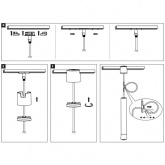 Подвесной светильник Paulmann Tarus 6,5W 3000К 24V 540Lm DIM белый матовый для шинопровода NanoRail