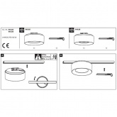 Светильник Paulmann Downlight Lagu 6.5W 3000K 24V 540Lm DIM белый матовый для шинопровода NanoRail