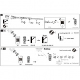 Трансформатор Paulmann для шинопровода NanoRail max. 60W 24V ZigBee-DIM конечный или центральный бел