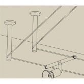 Набор крепежа Paulmann для монтажа тросовой системы к потолку
