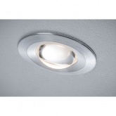 Светильник встраиваемый Paulmann комплект Name dim LED 3x6,8W Матовый алюминий