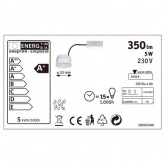 Светильник встраиваемый Paulmann комплект Base Coin LED 3x5W Матовое железо