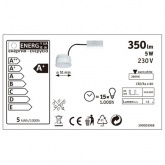 Светильник встраиваемый Paulmann комплект Base Coin LED 3x5W Матовый белый