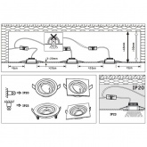 Светильник встраиваемый Paulmann Nova Coin LED 1x6,5W Матовое железо
