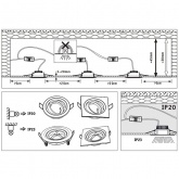 Светильник встраиваемый Paulmann Nova Coin LED 1x6,5W Матовый белый