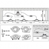 Светильник встраиваемый Paulmann Nova Coin LED 1x6,5W Матовый белый
