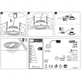 Светильник встраиваемый Paulmann комплект Nova Coin LED 3x6,5W Матовый белый