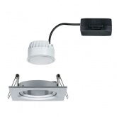 Светильник встраиваемый Paulmann Nova Coin LED 1x6,5W Матовый алюминий