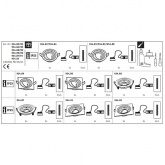 Светильник встраиваемый Paulmann Nova Coin 3 step DIM LED 1x6.5W (100%/50%/25%/off)