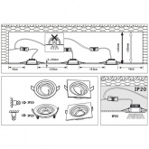 Светильник встраиваемый Paulmann Nova Coin 3 step DIM LED 1x6.5W (100%/50%/25%/off)
