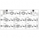 Светильник встраиваемый Paulmann комплект Nova Coin 3 step DIM LED 3x6.5W Хром (100%/50%/25%/off)