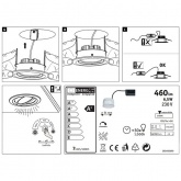 Светильник встраиваемый Paulmann Nova Coin 3 step DIM LED 1x6.5W (100%/50%/25%/off)