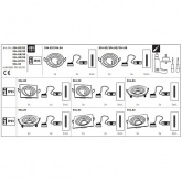 Светильник встраиваемый Paulmann комплект Nova Coin 3 step DIM LED 3x6.5W (100%/50%/25%/off)