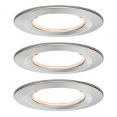 Светильник встраиваемый Paulmann комплект Nova Coin 3 step DIM LED 3x6.5W (100%/50%/25%/off)