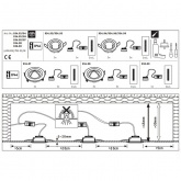 Светильник встраиваемый Paulmann Nova Coin 3 step DIM LED 1x6.5W (100%/50%/25%/off)