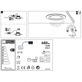 Светильник встраиваемый Paulmann Nova Coin 3 step DIM LED 1x6.5W (100%/50%/25%/off)