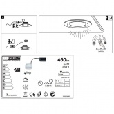 Светильник встраиваемый Paulmann комплект Nova Coin 3 step DIM LED 3x6.5W (100%/50%/25%/off)