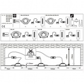 Светильник встраиваемый Paulmann Nova Coin 3 step DIM LED 1x6.5W (100%/50%/25%/off)