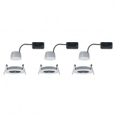 Светильник встраиваемый Paulmann Nova Coin 3 step DIM LED 3x6.5W (100%/50%/25%/off)