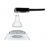 Светильник встраиваемый Paulmann Nova LED 1x6.5W GU10 Матовый белый