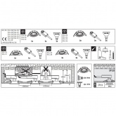 Светильник встраиваемый Paulmann Nova LED 1x6.5W GU10 Матовый белый