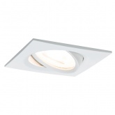 Светильник ввстраиваемый Paulmann комплект Nova LED 3x6.5W GU10 Матовый белый