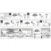 Светильник ввстраиваемый Paulmann Nova LED 1x6.5W GU10 Матовый алюминий