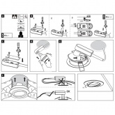 Светильник ввстраиваемый Paulmann Nova LED 1x6.5W GU10 Матовый алюминий