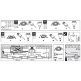 Светильник встраиваемый Paulmann Nova 3 step DIM 1x6,5W Матовый алюминий (100%/50%/25%/off)
