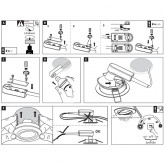 Светильник встраиваемый Paulmann Nova 3 step DIM 1x6,5W Матовый алюминий (100%/50%/25%/off)
