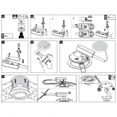 Светильник встраиваемый Paulmann комплект Nova 3 step DIM 3x6,5W Хром (100%/50%/25%/off)