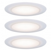 Светильник встраиваемый Paulmann комплект Suon dim IP44 3x6,5W 230V 2700K