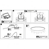 Светильник встраиваемый Paulmann Suon warm-DIM IP44 1x6W 230V