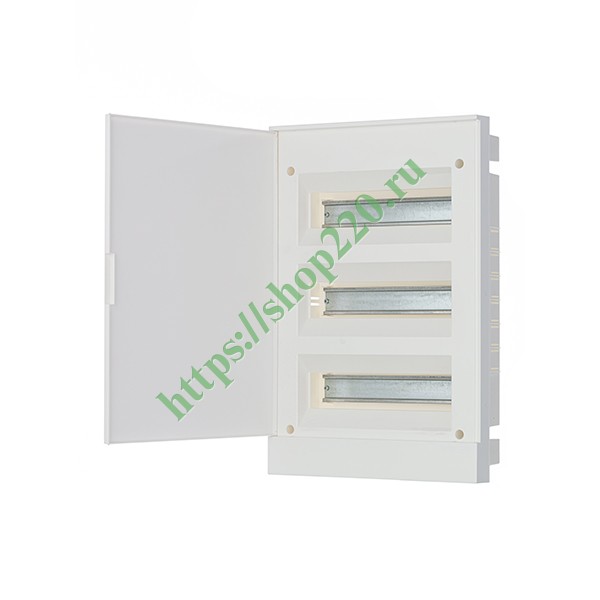 Шкаф в нишу ABB Basic E 36М (3x12) белая непрозрачная дверь (c клеммами) BEF401236