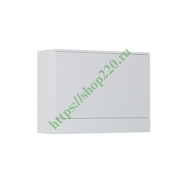Шкаф настенный ABB Basic E 12М белая непрозрачная дверь (с клеммами) BEW401212